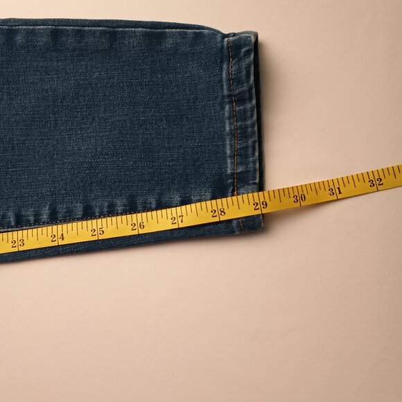 Tommy Hilfiger Denim Jeans Size 8 Greenwich Skinny Mid Rise Medium Wash - Picture 9 of 10